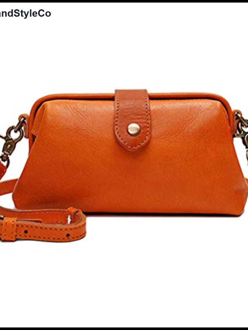 Handmade Doctor Bag Crossbody Vintage Leather Shoulder Bag Retro